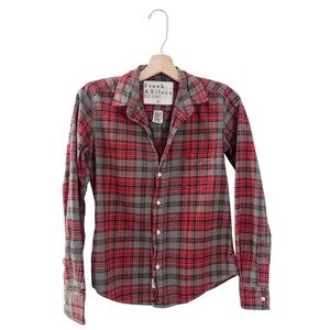 Frank & Eileen Flannel Plaid Shirt Long Sleeve Button Up